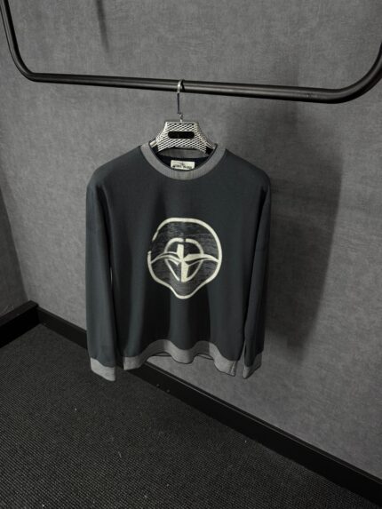 Stone Island Sweater Antraciet Rand