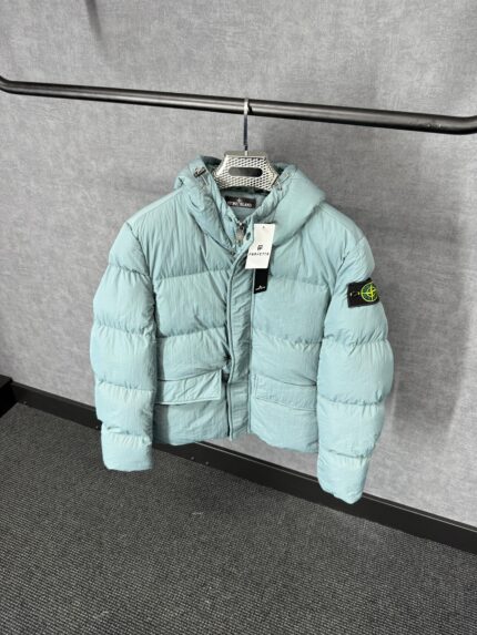 Stone Island Turqoise Winterjas