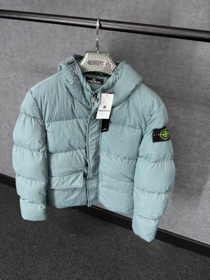 Stone Island Turqoise Winterjas