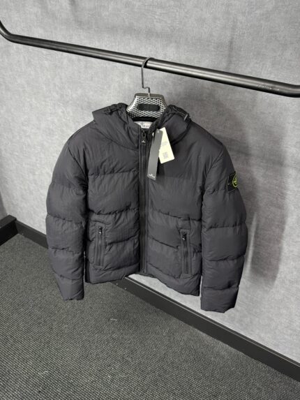 Stone Island Zwart Winterjas