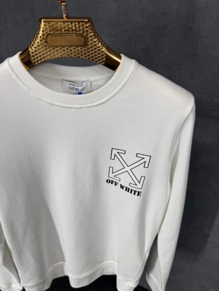 Off-White White Sweater Kruis