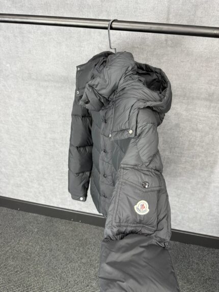 Moncler Vezere Hooded Down Jacket Black + NFC (High Quality)