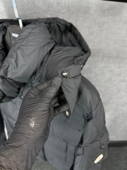 Moncler Vezere Hooded Down Jacket Black + NFC (High Quality)