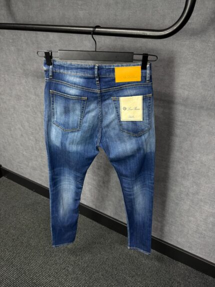 Loro Piana Light Blue Jeans Orange Label
