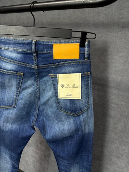 Loro Piana Light Blue Jeans Orange Label