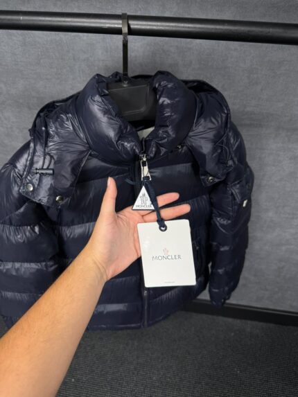 Moncler Maya Dark Blue Winter Jacket + NFC LOGO