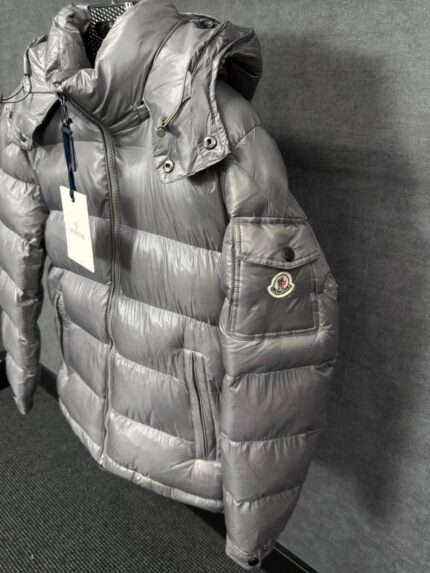 Moncler Maya Grey Winter Jacket + NFC LOGO