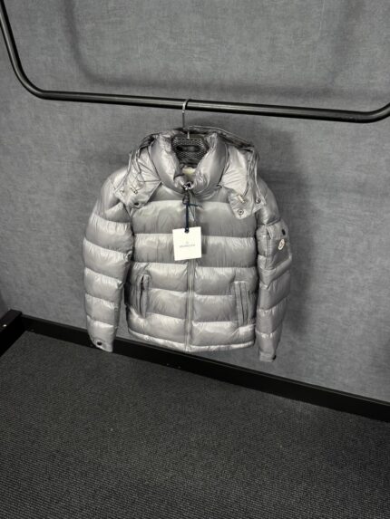Moncler Maya Grey Winter Jacket + NFC LOGO