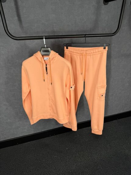 Stone Island Ghost Zalm Trainingspak