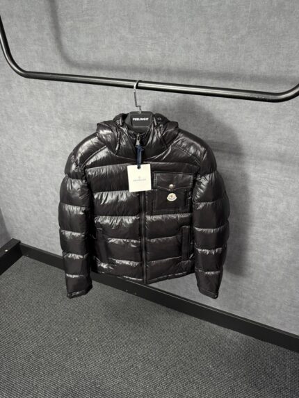 Moncler Wollaston Black Winter Jacket + NFC LOGO