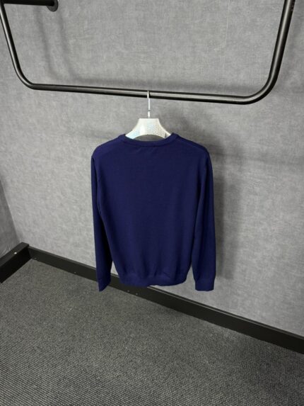 Ami Sweater Blue Zachte Stof