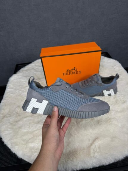 Hermes Bouncing Sneakers Grey
