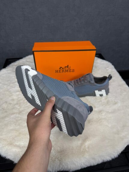 Hermes Bouncing Sneakers Grey