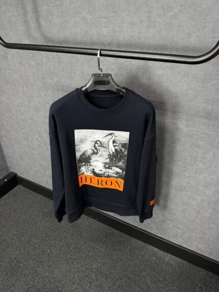 Heron Preston Sweater Navy Blue