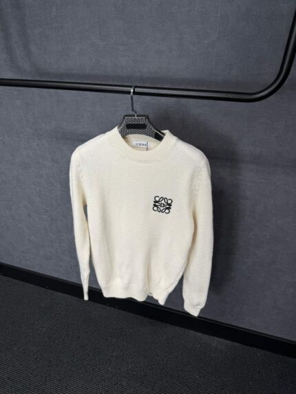 Loewe Brei Stof Beige Sweater