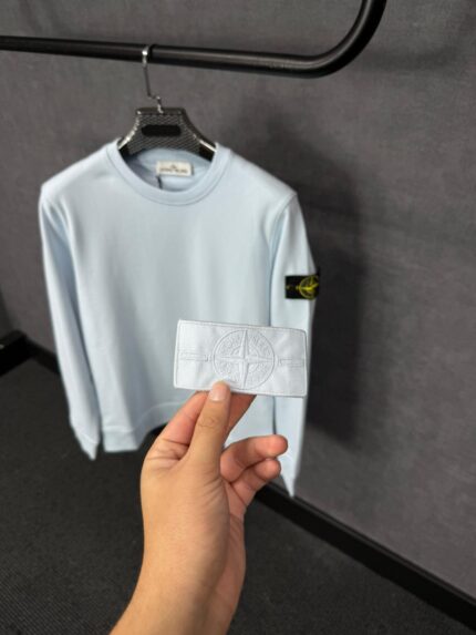 Stone Island Sweater Light Blue
