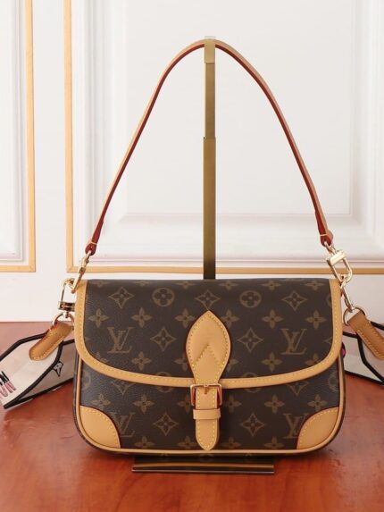louis vuitton dians satchel tas monogram canvas