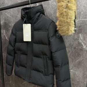 Canada goose Macmillan Black Black logo