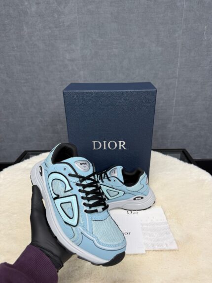 Dior B30 Blue Mesh Sneaker