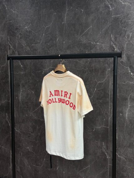 AMIRI Hollywood Tee Beige