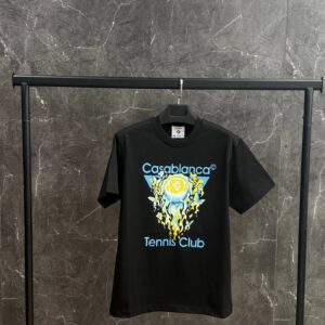 Casablanca Tennis Club Icon T-shirt Black