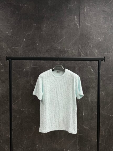 Dior Oblique T Shirt light blue