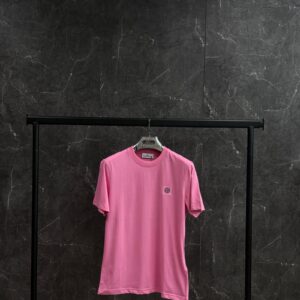 Stone Island Basic T-shirt Roze