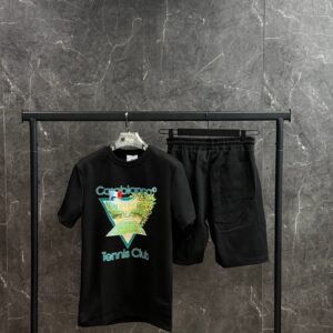 Casablanca Tennis Club Icon Zomer suit Black