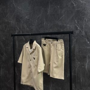 Prada Re-Nylon Zomer suit Beige