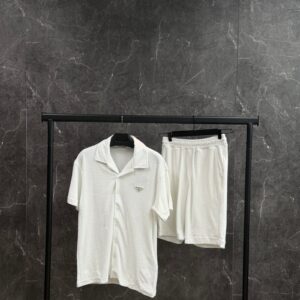 Prada Badstof Zomer suit White