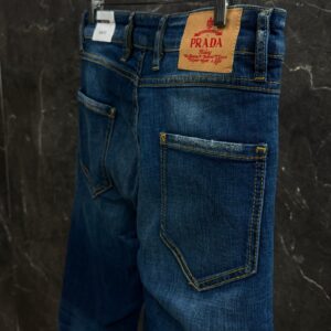 prada blue jeans