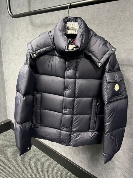 Moncler Vezere Hooded Down Jacket Blue + NFC (High Quality)