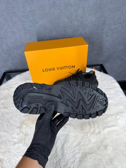 Louis Vuitton Tatic Black on Black Sneakers (NFC)