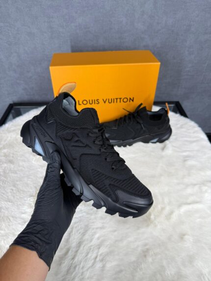 Louis Vuitton Tatic Black on Black Sneakers (NFC)