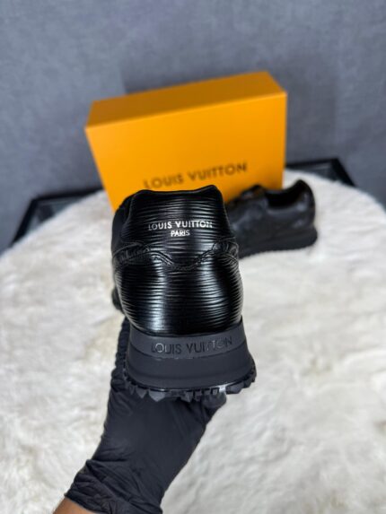 Louis Vuitton Black on Black Sneakers Monogram